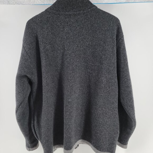 Lochaven of Scotland 100% Lambswool Zip Jacket XL | Made in Scotland - Picture 5 of 10